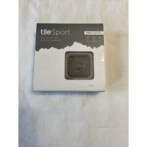 New Tile Sport Bluetooth Tracker Pro Series Waterproof & Durable - 1 Tile Gray